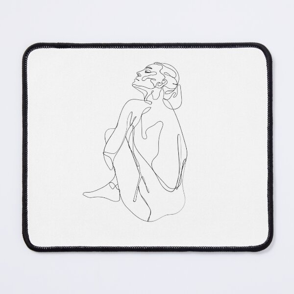 Item preview, Minimalist Lady Line Art 14 designed and sold by AlohaArtsy.