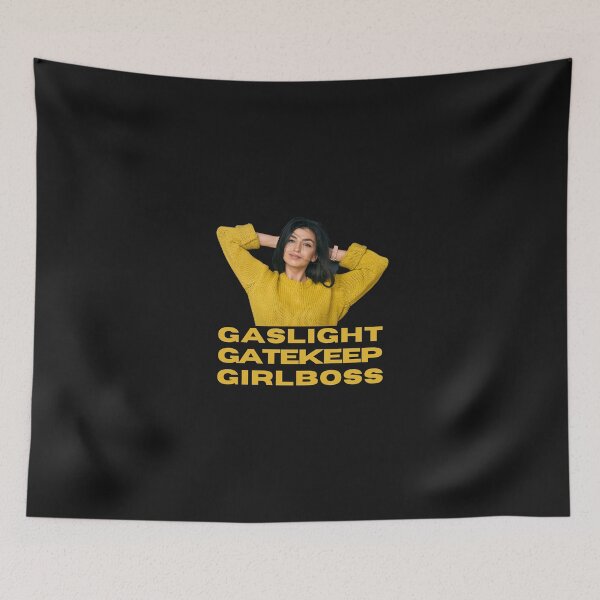 Item preview, gaslight gatekeep girlboss designed and sold by nevertheless-.