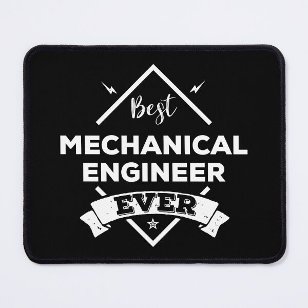 Item preview, Mechanical Engineer Black And White designed and sold by CeciLop.