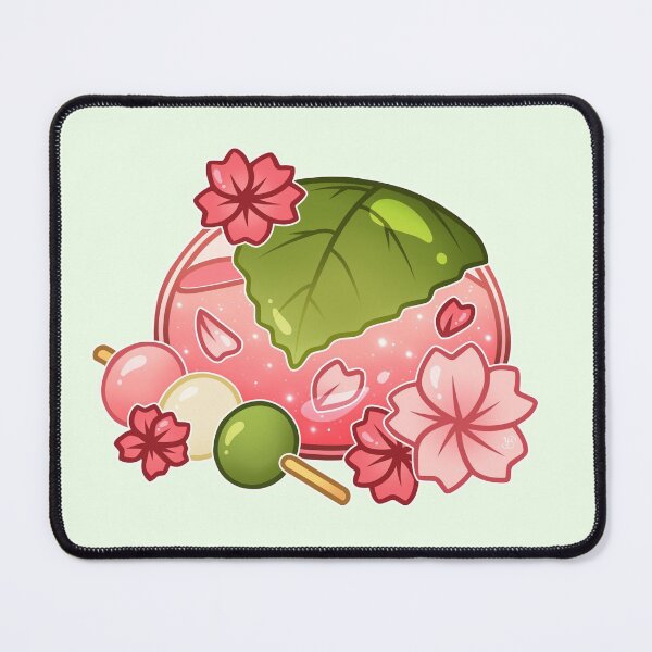 Item preview, Glass Sakura Mochi designed and sold by heysoleilart.