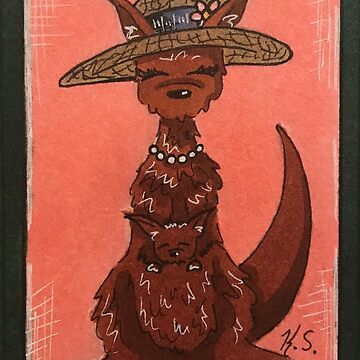 Artwork thumbnail, Kangaroo by Kirsten Singer