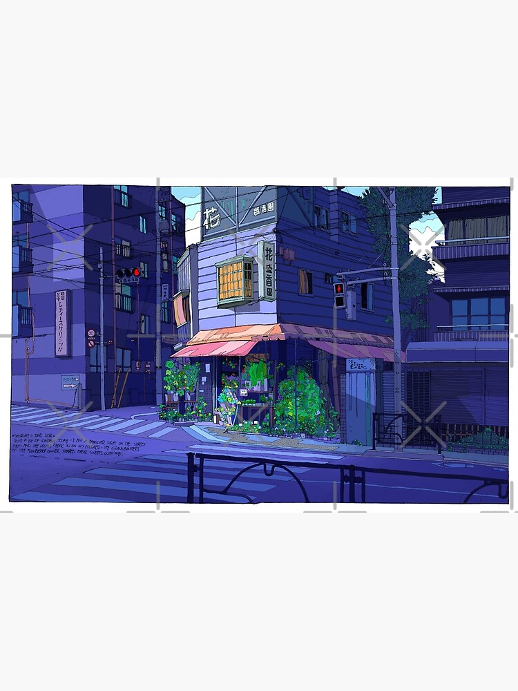 Tokyo Flower Shop by bcedraws