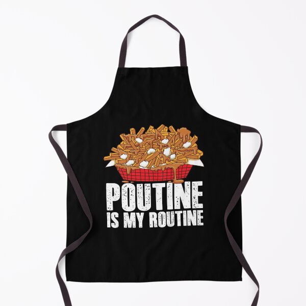 Aperçu de l'œuvre La poutine amusante est ma routine Canadian Poutine Love créée et vendue par bentwellmean.
