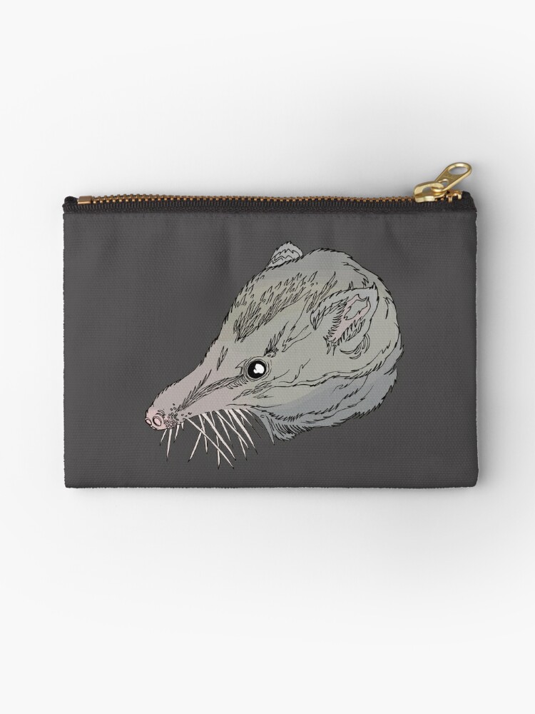 Temerity skæbnesvangre Spille computerspil National Animal of Sao Tome and Principe: Shrew" Zipper Pouch for Sale by  nationalkingdom | Redbubble