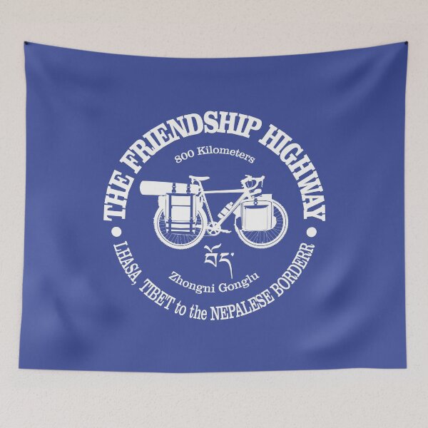 Item preview, Friendship Highway (cycling) designed and sold by curranmorgan.