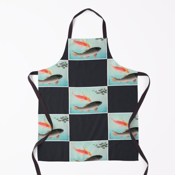 Item preview, Common and Golden Carp - Japanese Art designed and sold by ParkoIrving.