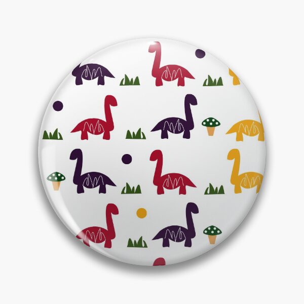 Item preview, Dino Land Colourful Pattern designed and sold by showoffmarket.
