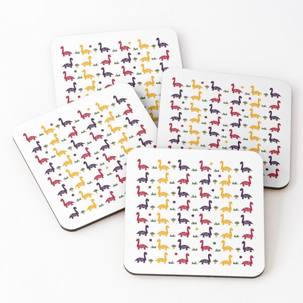 Item preview, Dino Land Colourful Pattern designed and sold by showoffmarket.