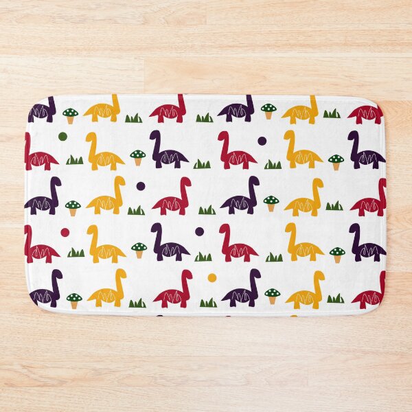 Item preview, Dino Land Colourful Pattern designed and sold by showoffmarket.