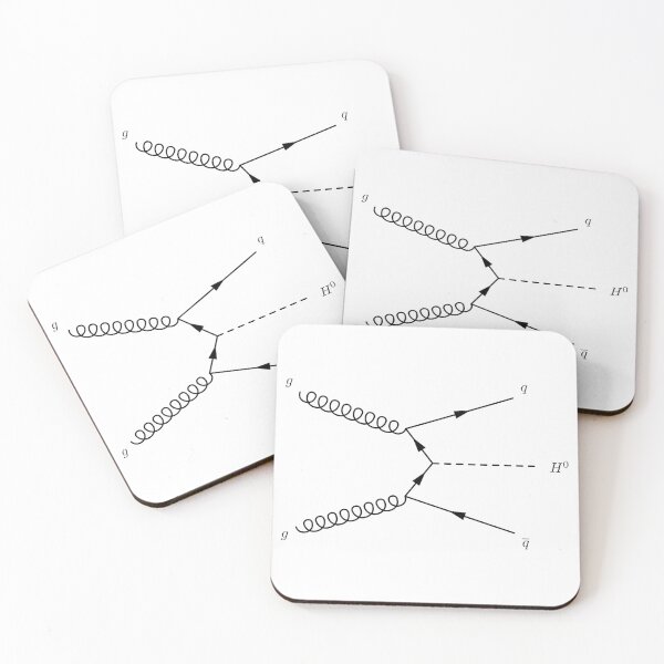 Item preview, Feynman diagram gluon fusion Higgs production designed and sold by DMphysicist.
