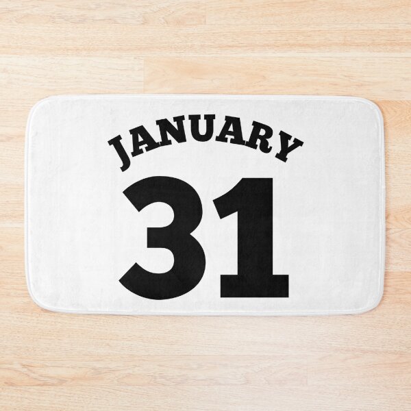 Item preview, 31st of January designed and sold by BlueThrow.