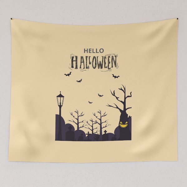 Item preview, HELLO HELLOWEEN - SCARY HALLOWEEN  designed and sold by Adnandar.
