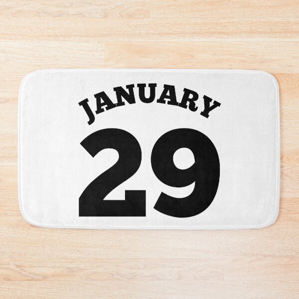 Item preview, 29th of January designed and sold by BlueThrow.