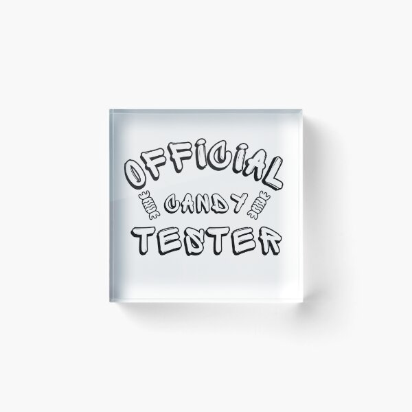 Item preview, Official Candy Tester. Cute Kids Halloween Candy Theme Costume. designed and sold by That Cheeky Tee.