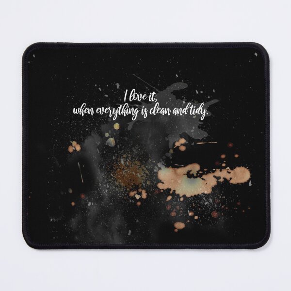 Item preview, clean tidy and messy dirty - irony designed and sold by MadandMean.