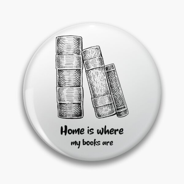 Item preview, Home Is Where My Books Are designed and sold by LKDesigns24.