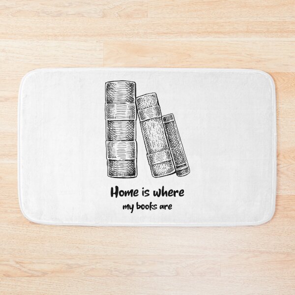 Item preview, Home Is Where My Books Are designed and sold by LKDesigns24.