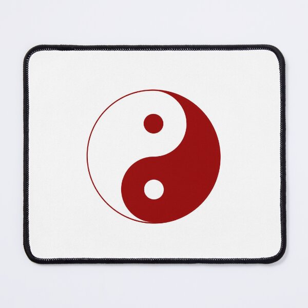 Item preview, Red Yin-Yang Symbol Taoist Design designed and sold by KarmalBun.