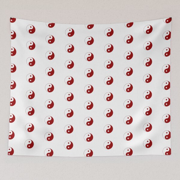Item preview, Red Yin-Yang Symbol Taoist Design designed and sold by KarmalBun.