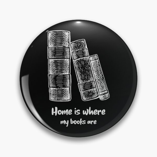 Item preview, Home Is Where My Books Are designed and sold by LKDesigns24.