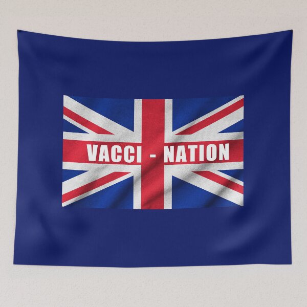 Item preview, UK Vacci-Nation (Vaccination) designed and sold by Designforoz.