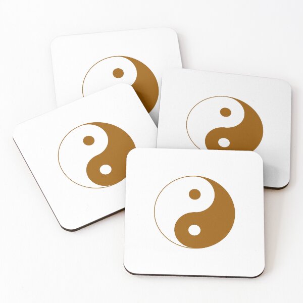 Item preview, Orange Yin-Yang Symbol Taoist Design designed and sold by KarmalBun.