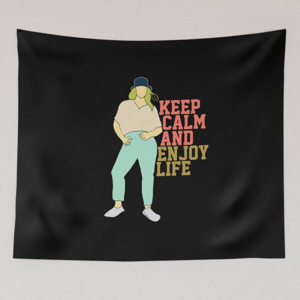 Item preview, Keep calm and enjoy life designed and sold by papaipapai198.