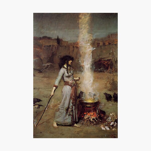 Artikel-Vorschau von John William Waterhouse - Der magische Zirkel, designt und verkauft von Vivanne-art.