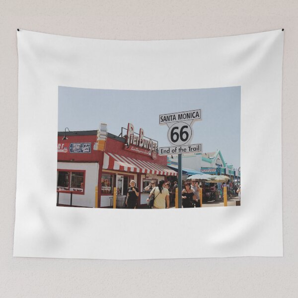 Item preview, Santa Monica Route 66 designed and sold by Hannah Raad.