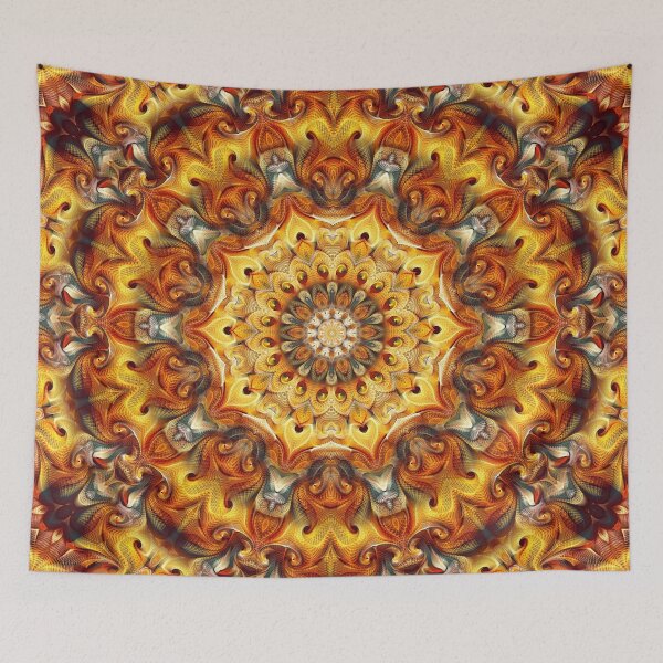 Artikelvorschau, Blume des Lebens Mandala (Sahara) entworfen und verkauft von Mandala Of Life.