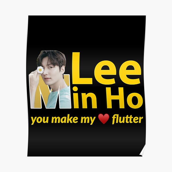 "Minoz, Lee Min Ho Fans" Poster For Sale By Kpop-kdramashop | Redbubble