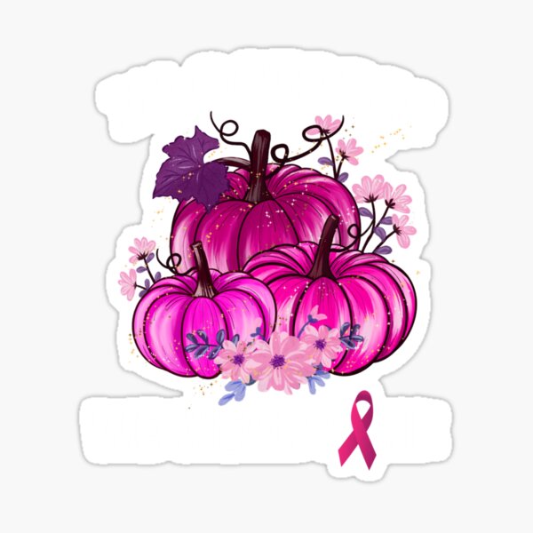 In October We Wear Pink Breast Cancer Awareness Halloween Boo