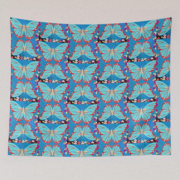 Item preview, Blue Butterfly style design designed and sold by NestlingRay.