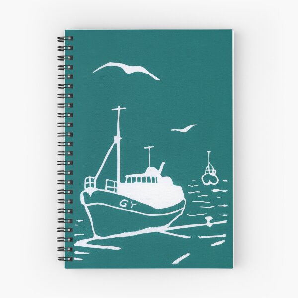 Item preview, Trawlers - Comrades in Turquoise designed and sold by RachelPrints.
