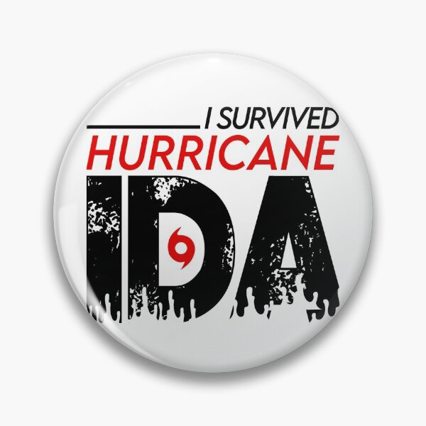 Item preview, I Survived Hurricane Ida designed and sold by timothybakerhi.