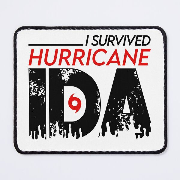 Item preview, I Survived Hurricane Ida designed and sold by timothybakerhi.