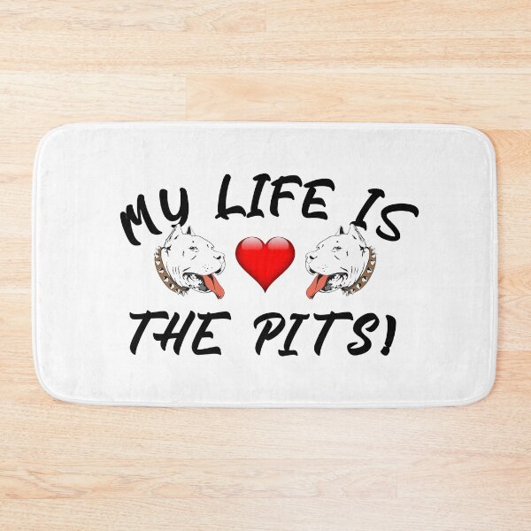 Item preview, My Life Is The Pits! Pitbull Love Design designed and sold by CoupleCrafters.