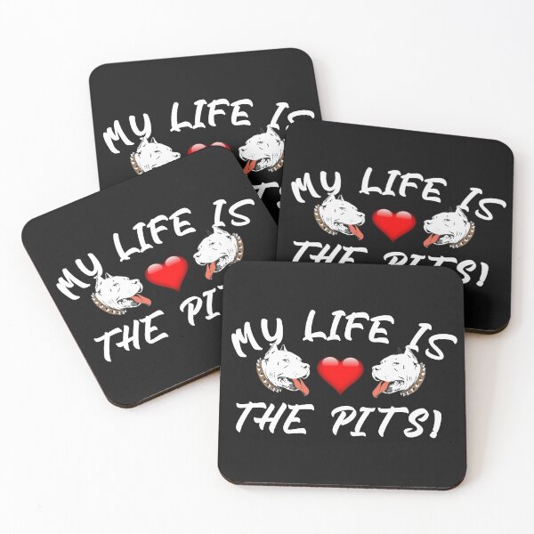 Item preview, My Life Is The Pits! Pitbull Love Design designed and sold by CoupleCrafters.