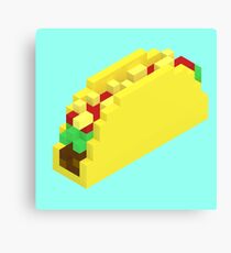 Taco Canvas Print