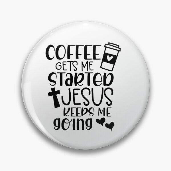 Item preview, coffee gets  me started  designed and sold by IAmTailorMade77.