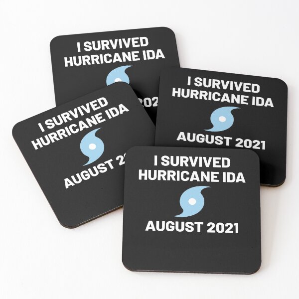 Item preview, I Survived Hurricane Ida August 2021 designed and sold by timothybakerhi.