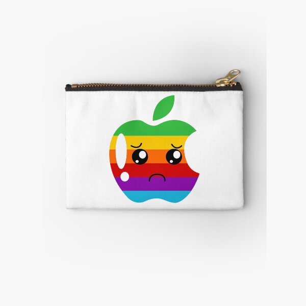 Item preview, Kawaii Retro Sad Apple Rainbow designed and sold by DAFIN.