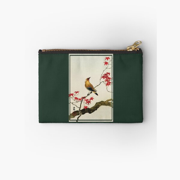 Item preview, Japanese plague bird on maple by Ohara Koson designed and sold by DragonXX.
