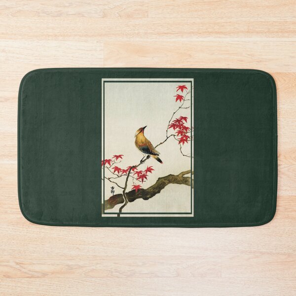 Item preview, Japanese plague bird on maple by Ohara Koson designed and sold by DragonXX.