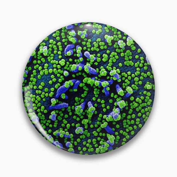 Item preview, Magnified Virus Particles designed and sold by debjaynedesign.