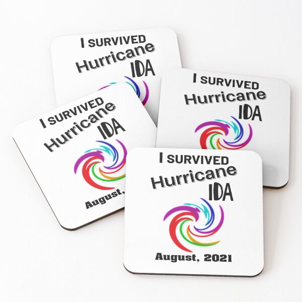 Item preview, I Survived Hurricane Ida August 2021 designed and sold by timothybakerhi.