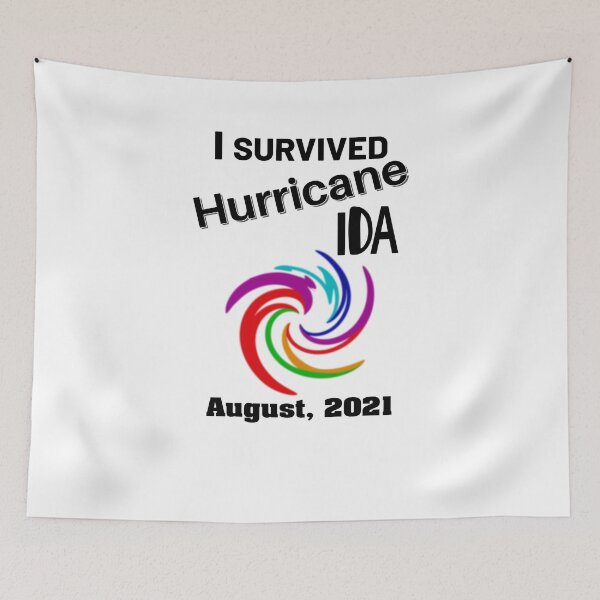 Item preview, I Survived Hurricane Ida August 2021 designed and sold by timothybakerhi.