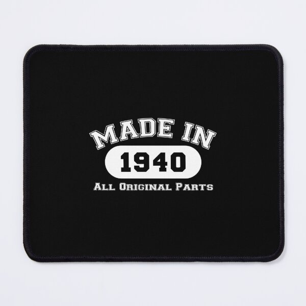 Item preview, Made In 1940 All Original Parts Funny 80Th Birthday Gift designed and sold by stagnittae.