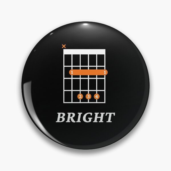 Item preview, B Bright B Guitar Chord Tab Dark Theme designed and sold by nightsworthy.