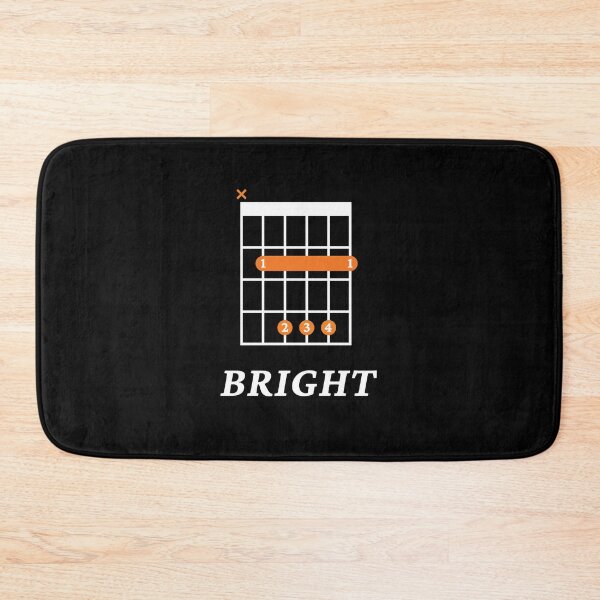 Item preview, B Bright B Guitar Chord Tab Dark Theme designed and sold by nightsworthy.